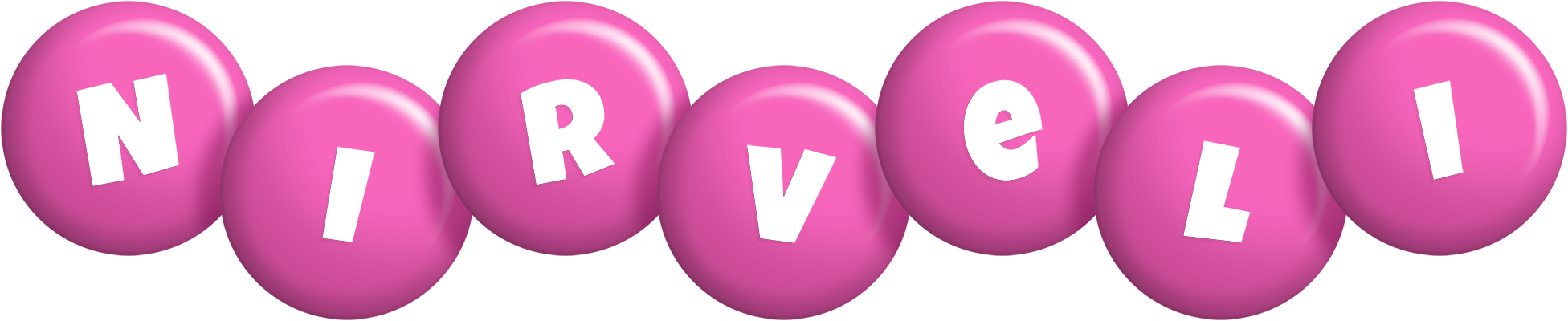 Nirveli candy-pink logo