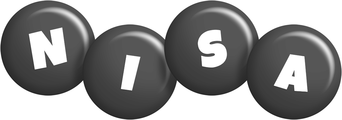 Nisa candy-black logo