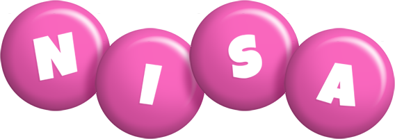 Nisa candy-pink logo