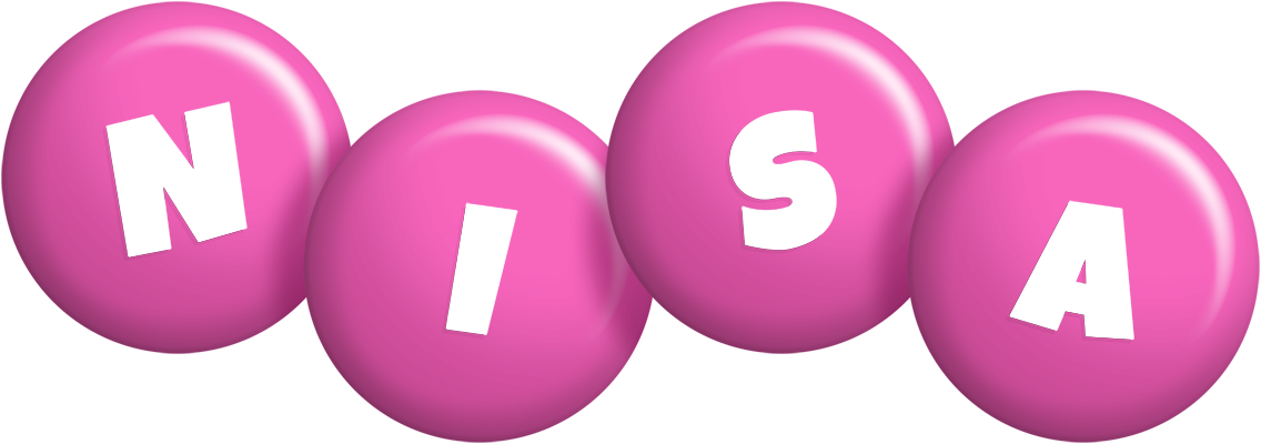 Nisa candy-pink logo