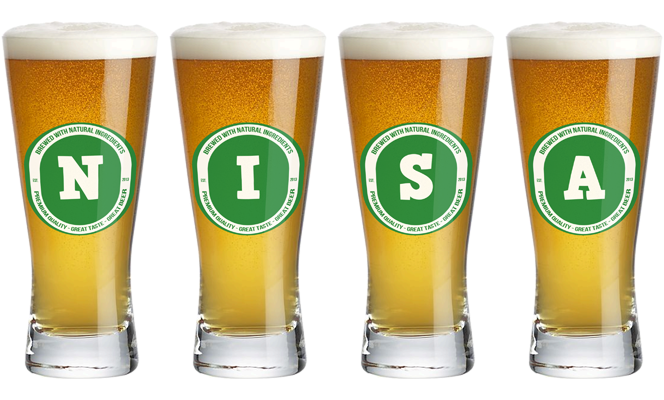 Nisa lager logo