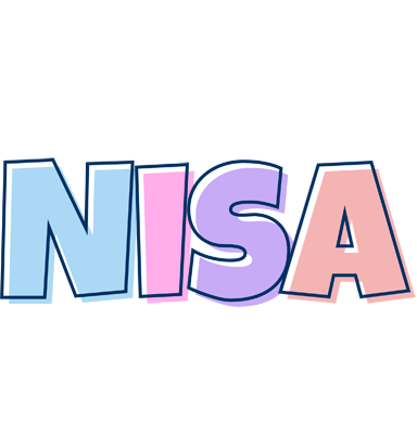 Nisa pastel logo