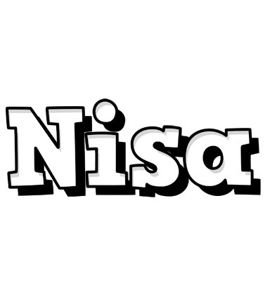 Nisa snowing logo