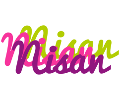 Nisan flowers logo