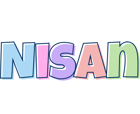 Nisan pastel logo