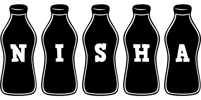 Nisha bottle logo