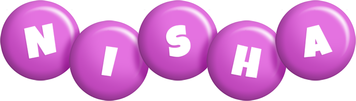 Nisha candy-purple logo