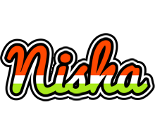 Nisha exotic logo