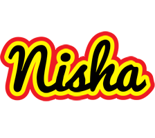 Nisha flaming logo