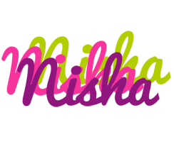 Nisha flowers logo