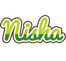 Nisha golfing logo