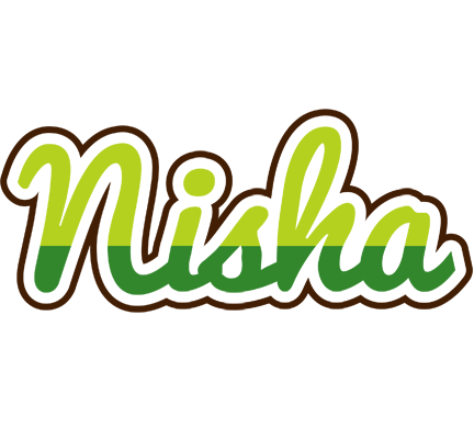 Nisha golfing logo