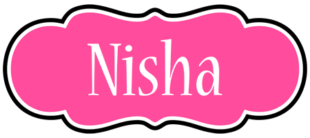 Nisha invitation logo