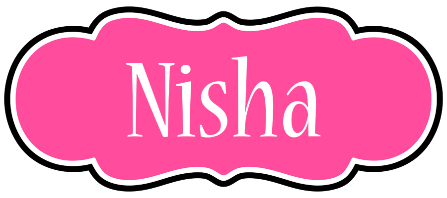 Nisha invitation logo