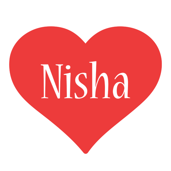 Nisha love logo