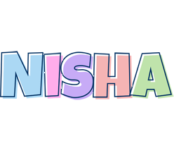 Nisha pastel logo