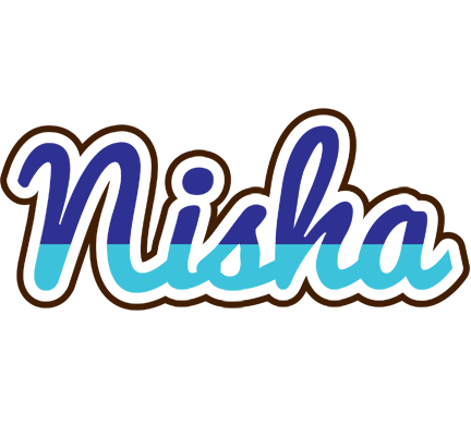 Nisha raining logo