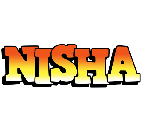 Nisha sunset logo