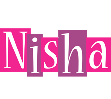 Nisha whine logo