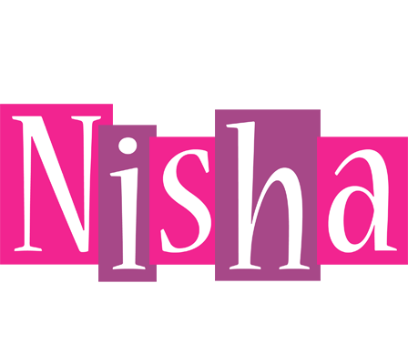 Nisha whine logo