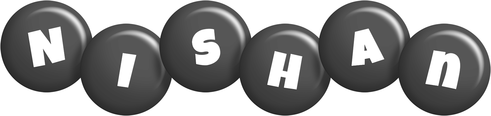 Nishan candy-black logo