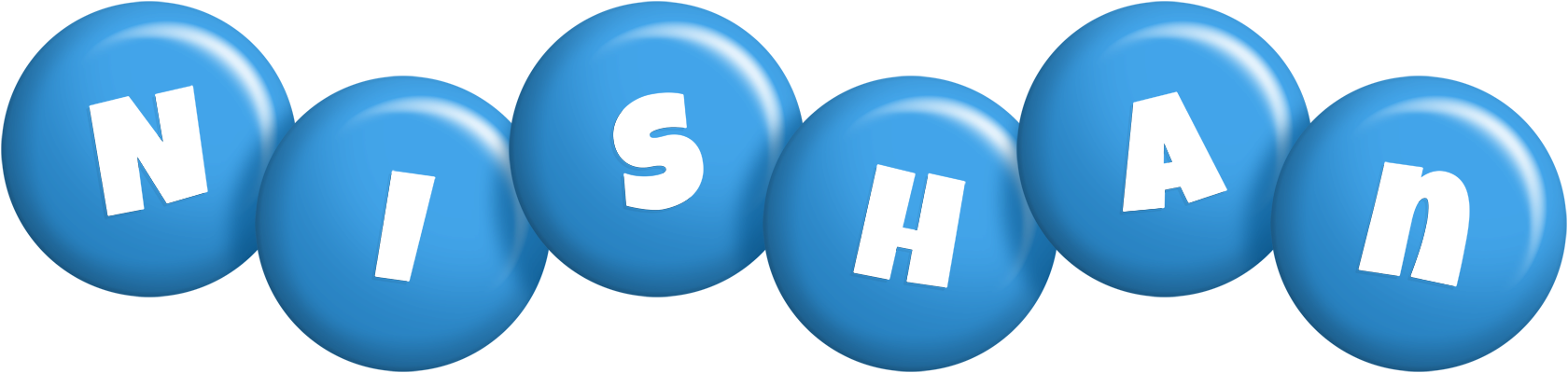 Nishan candy-blue logo