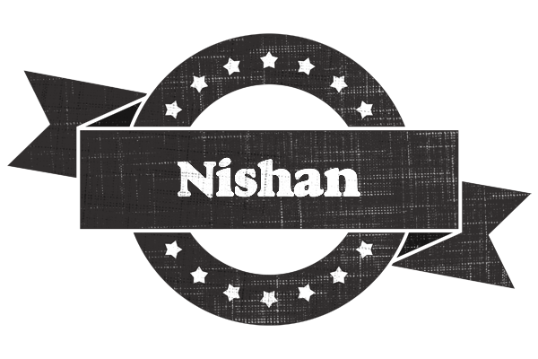 Nishan grunge logo