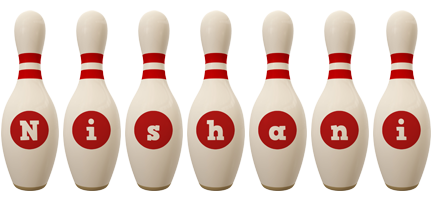 Nishani bowling-pin logo