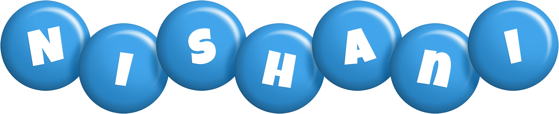 Nishani candy-blue logo