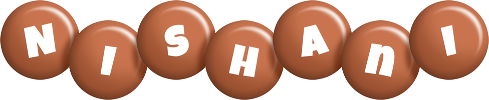 Nishani candy-brown logo