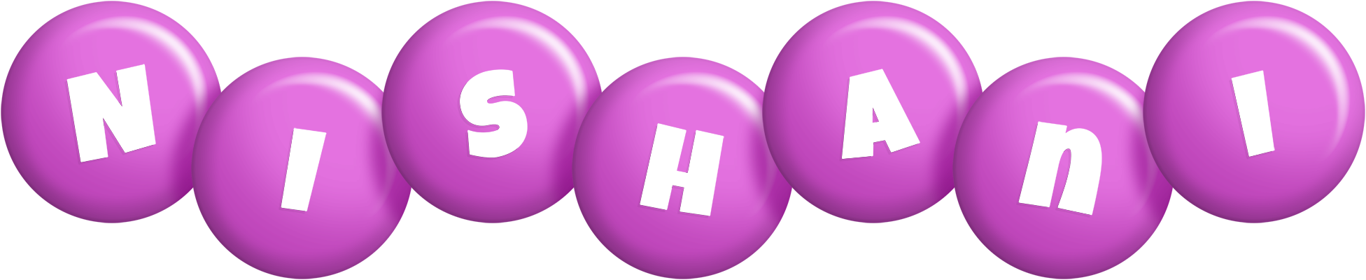 Nishani candy-purple logo