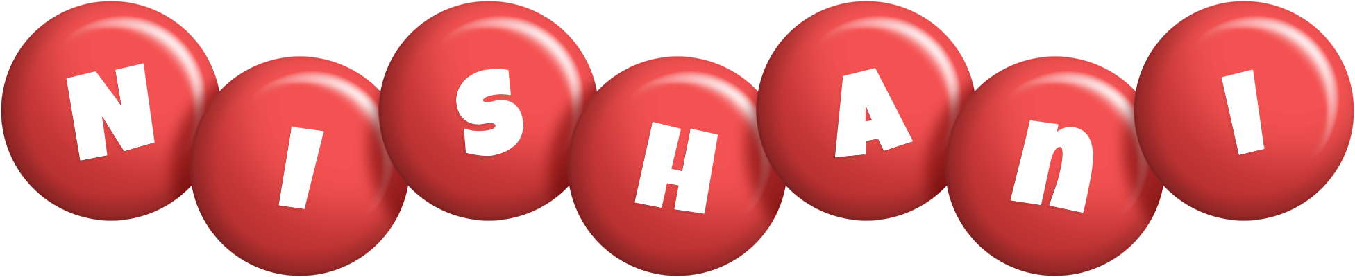 Nishani candy-red logo