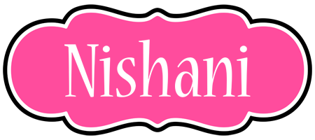 Nishani invitation logo