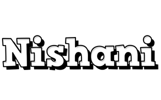 Nishani snowing logo