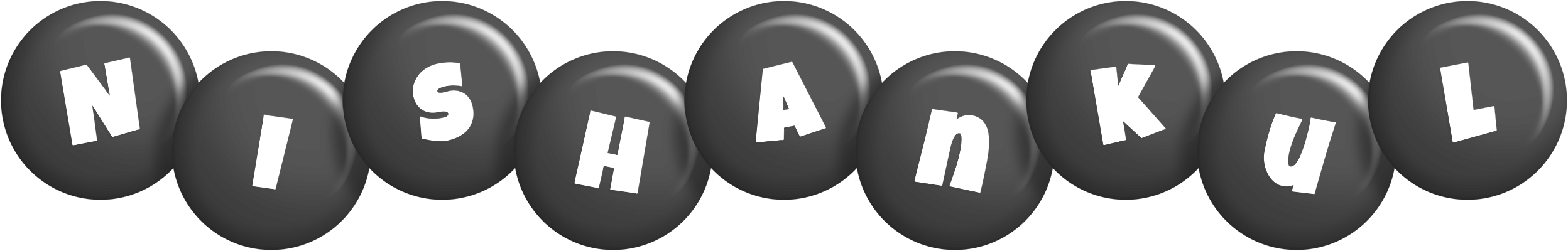 Nishankul candy-black logo