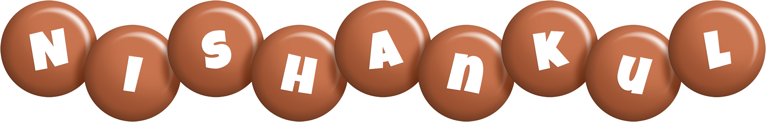 Nishankul candy-brown logo