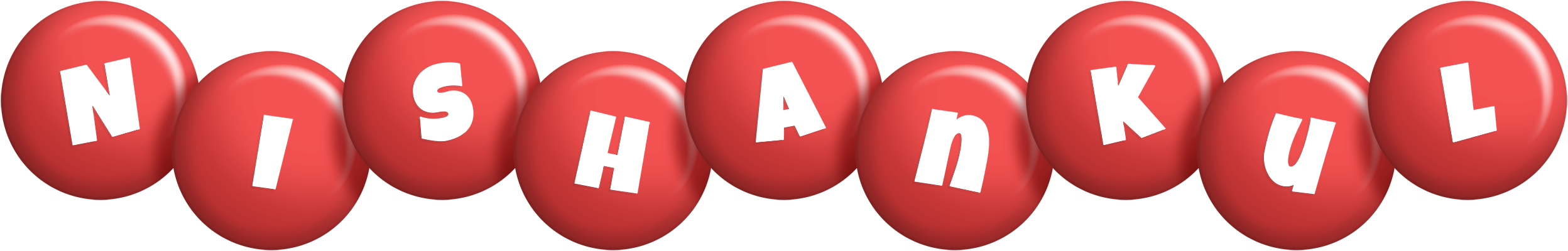Nishankul candy-red logo