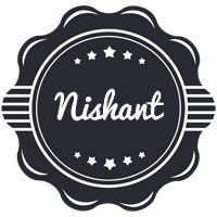 Nishant badge logo