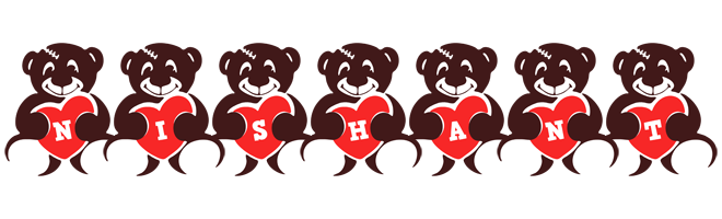 Nishant bear logo