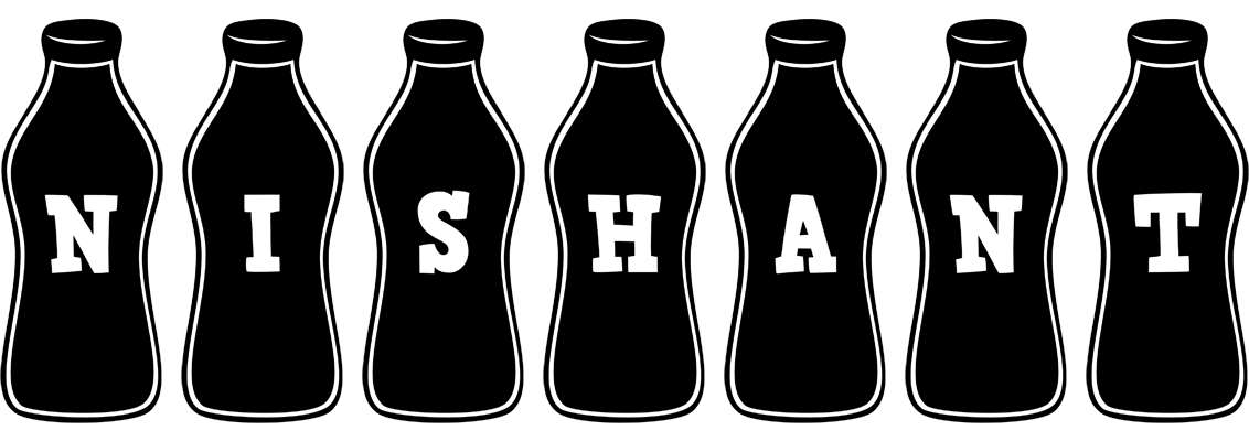 Nishant bottle logo