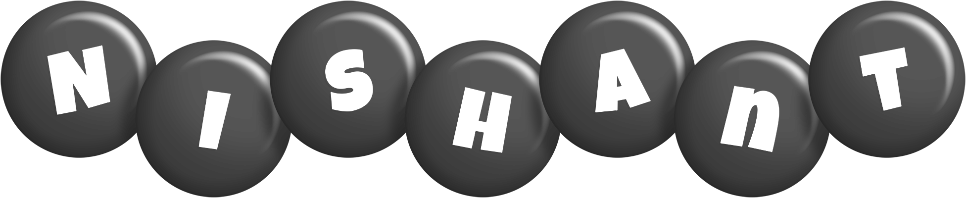 Nishant candy-black logo