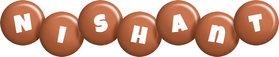 Nishant candy-brown logo