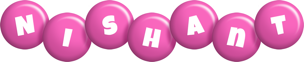 Nishant candy-pink logo