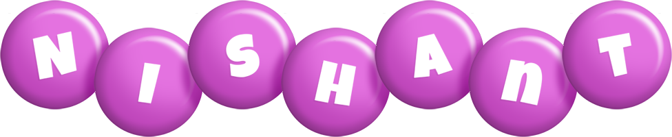Nishant candy-purple logo