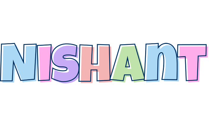 Nishant pastel logo