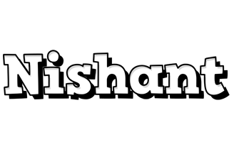 Nishant snowing logo