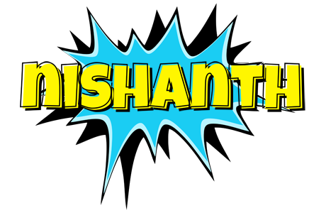Nishanth amazing logo