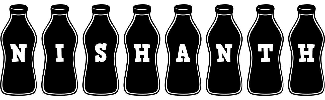 Nishanth bottle logo