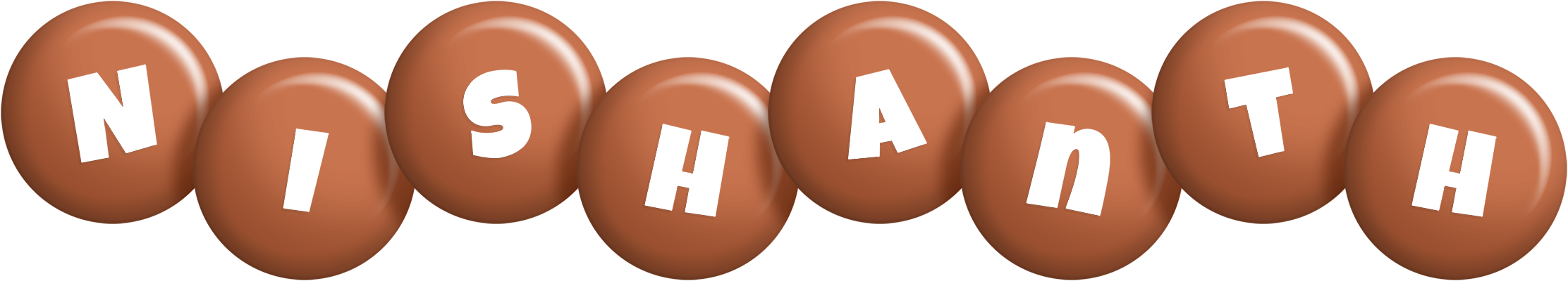 Nishanth candy-brown logo