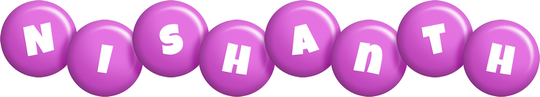 Nishanth candy-purple logo